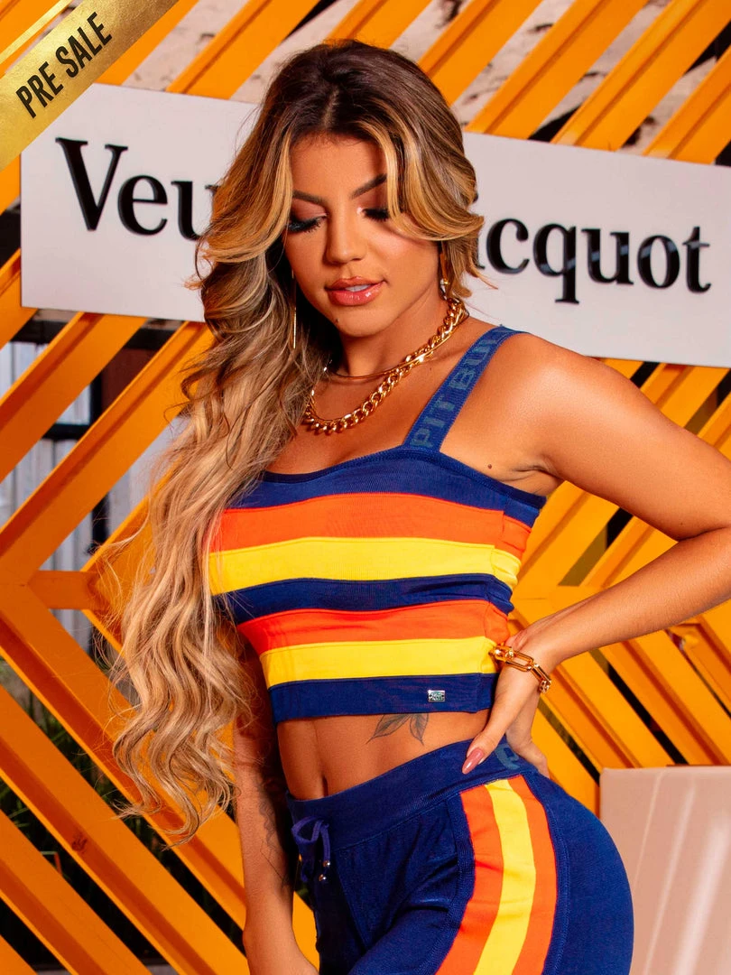 PL TRICOT Women 62143 - Cropped Tricot Colored Top 3 PL TRICOT Women 62143 - Cropped Tricot Colored Top