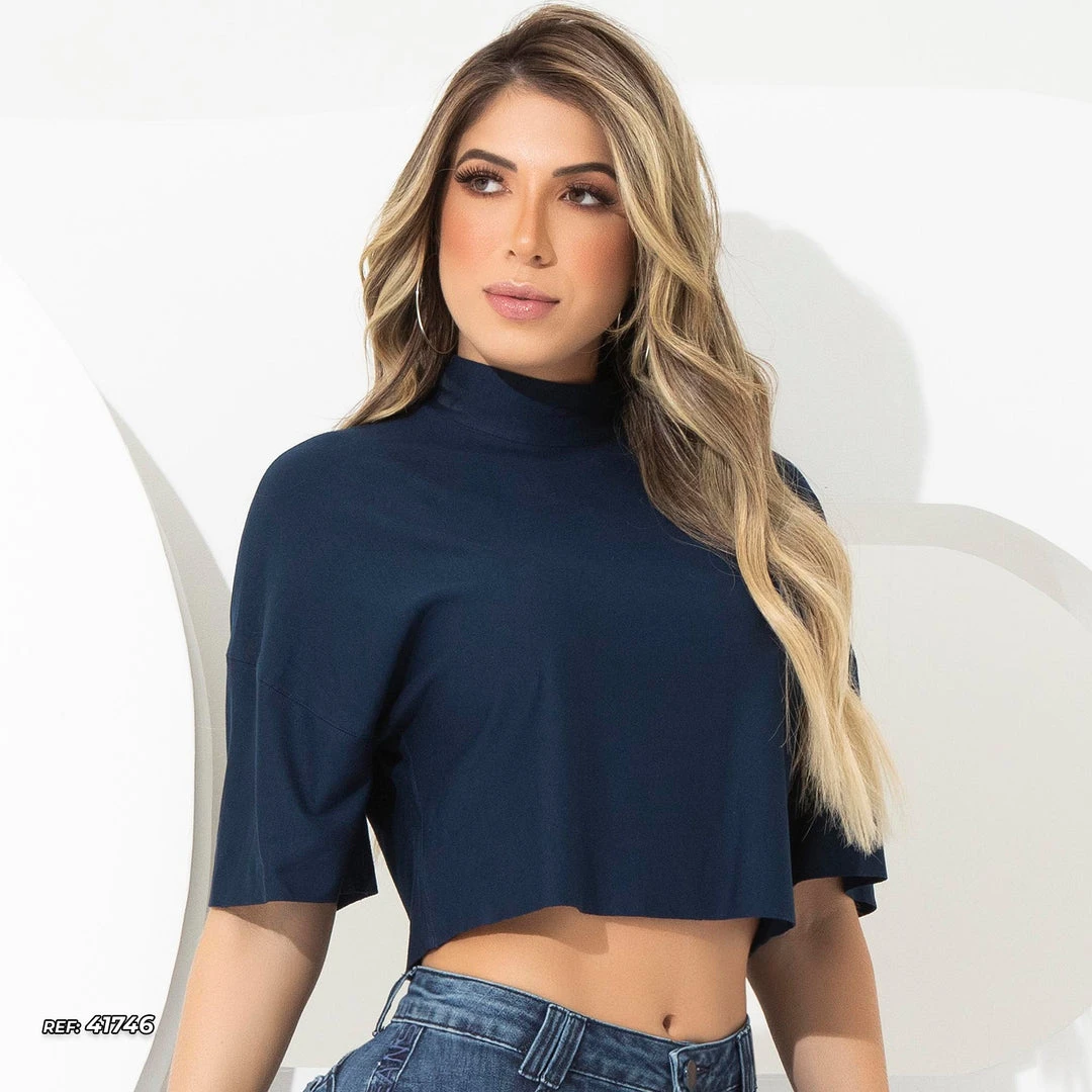 PL REPRESENTAÇÃO MALHA Turbo Collection WOMEN SHORT SLEEVE BLOUSE - 40933 6 PL REPRESENTAÇÃO MALHA Turbo Collection WOMEN SHORT SLEEVE BLOUSE - 40933