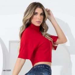 PL REPRESENTAÇÃO MALHA Turbo Collection WOMEN SHORT SLEEVE BLOUSE - 40933 11 PL REPRESENTAÇÃO MALHA Turbo Collection WOMEN SHORT SLEEVE BLOUSE - 40933