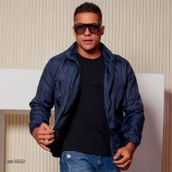 PL PILOTO MALHA 63726 - Men's Windbreaker Jacket Pit Bull Identity