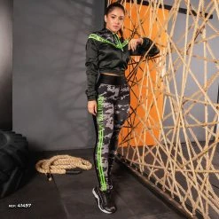 PL FITNESS Women Fit Legging Camouflage Print - 41497