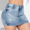 PIT BULL JEANS WOMEN DENIM MINI-SKIRT- 38726 Bottoms