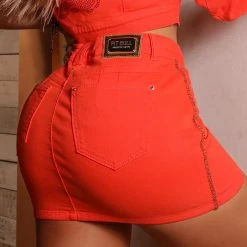 PL JEANS 62229 - Sexy Miniskirt With Butt Lifting Effect And Total Comfort