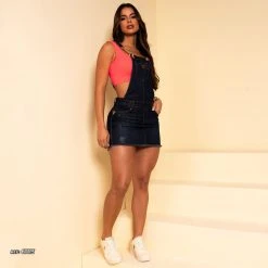 PIT BULL JEANS Movement 61115 61115 - Jeans Dungarees With Gold Details