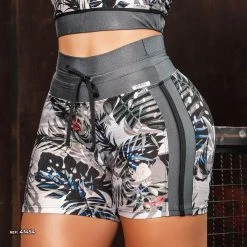 PL FITNESS Fit Floral Short - 41454