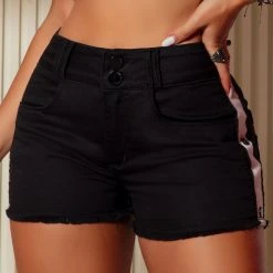 PIT BULL JEANS 41847 - Classic Color Shaping Shorts With Butt Lift Effect