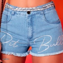 REPRESENTAÇÃO JEANS Women Frayed Shorts Butt Lifting Effect - 59664 9 REPRESENTAÇÃO JEANS Women Frayed Shorts Butt Lifting Effect - 59664