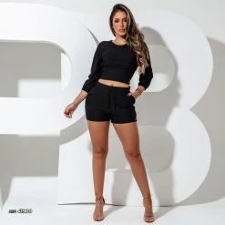 PL REPRESENTAÇÃO MALHA WOMEN SHORT - 41900 Turbo Collection