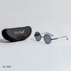 PIT BULL JEANS Round Sunglass Shiny - 63692