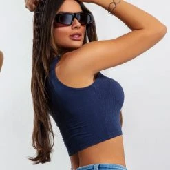 PL MALHA 65117 - Cropped Swimmer With Logomania In Pearls 15 PL MALHA 65117 - Cropped Swimmer With Logomania In Pearls