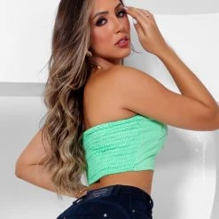 PL MALHA Identity 63261 - Strapless Top With Pit Bull Logo Mania Enhances Curves 13 PL MALHA Identity 63261 - Strapless Top With Pit Bull Logo Mania Enhances Curves