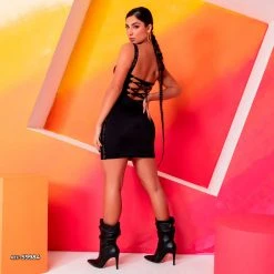 PL REPRESENTAÇÃO MALHA Women Sexy Dress With Logomania - 59984