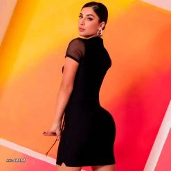 Pit Bull Jeans Official Black Comfort Dress With Hood - 60690 Women