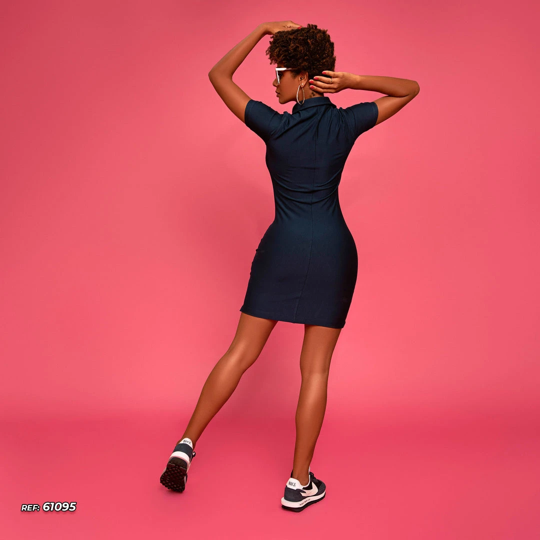 PL MALHA Movement Polo Dress Perfect Fit With Short Sleeves - 61095 7 PL MALHA Movement Polo Dress Perfect Fit With Short Sleeves - 61095